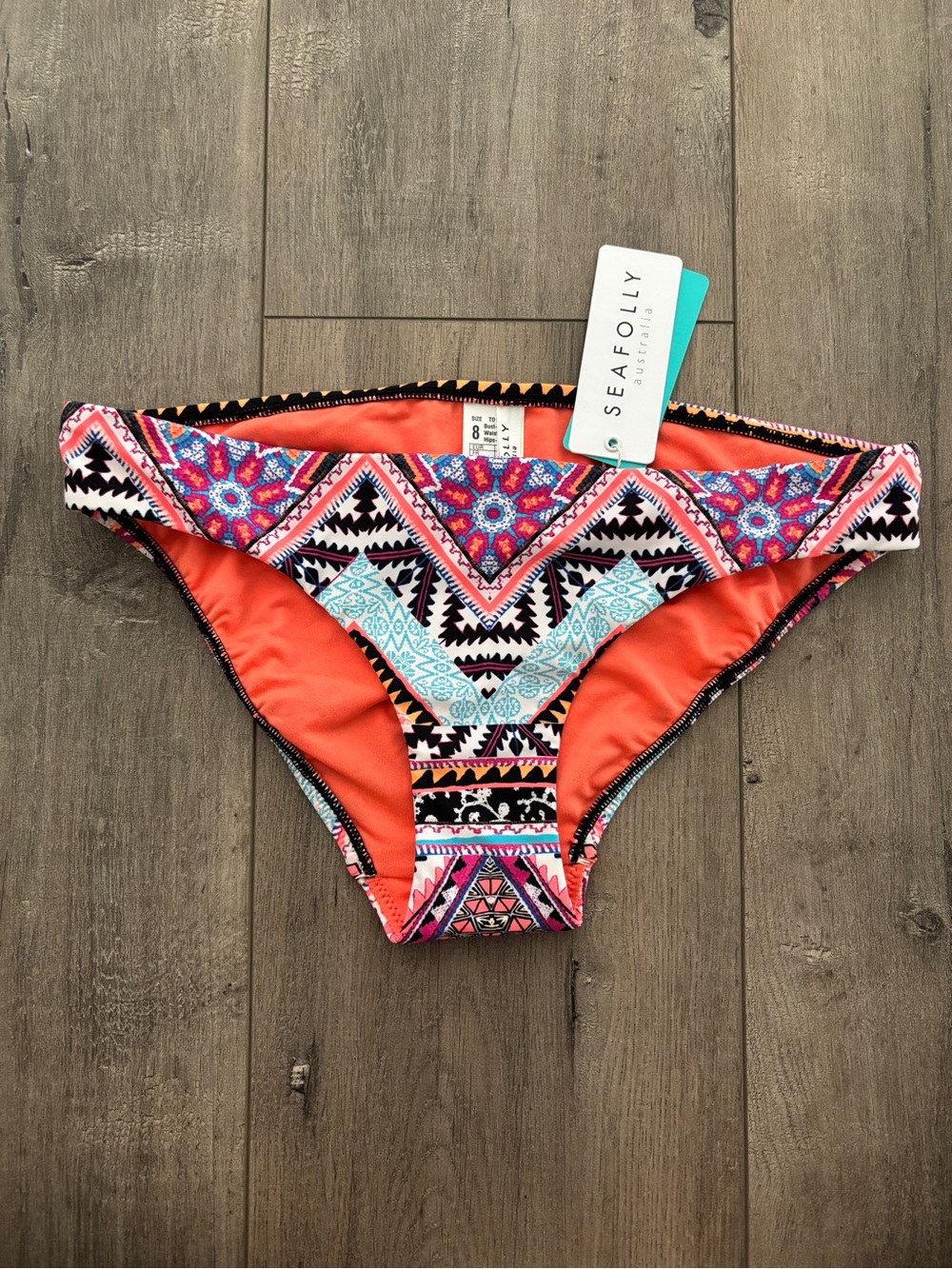 Seafolly Sahara Nights Hipster Bikini Bottom - NWT